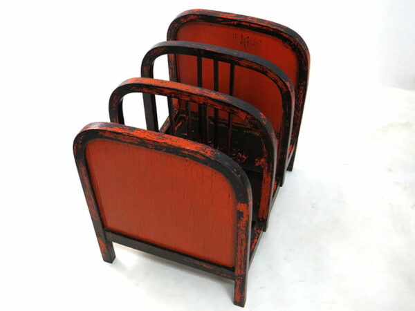 STAROZITNY-DESIGN-ART-DECO-THONET-FISCHEL-STOJAN-NA-NOVINY-CASOPISY