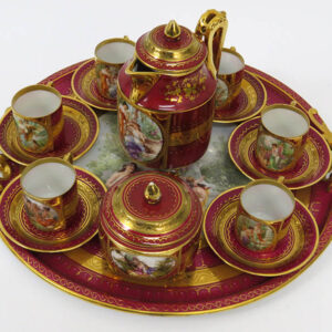 STAROZITNY-HONOSNY-KAVOVY-SERVIS-PORCELAN-ROYAL-VIENNA