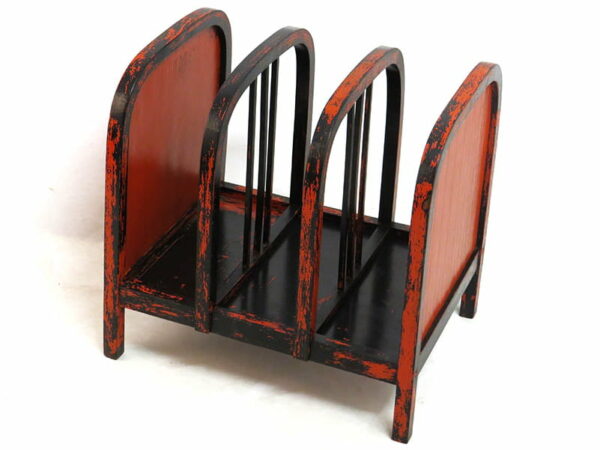 STAROZITNY-DESIGN-ART-DECO-THONET-FISCHEL-STOJAN-NA-NOVINY-CASOPISY