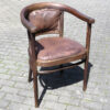 starozitne art deco thonet kreslo pred restaurovanim