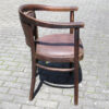 starozitne art deco thonet kreslo pred restaurovanim